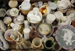 A quantity of miscellaneous decorative ceramics, etc.