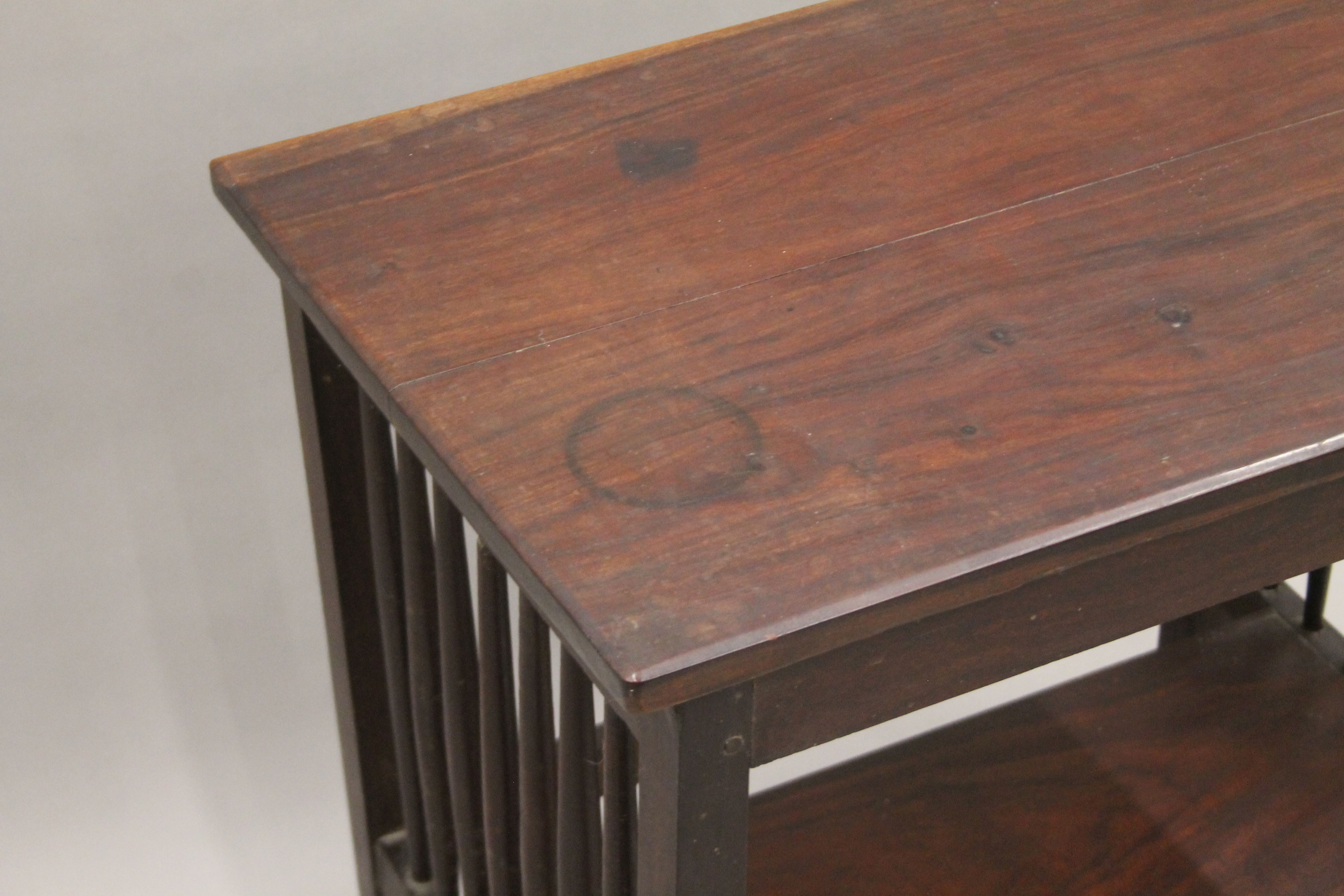 An Eastern hardwood side table. 66 cm long. - Image 2 of 4