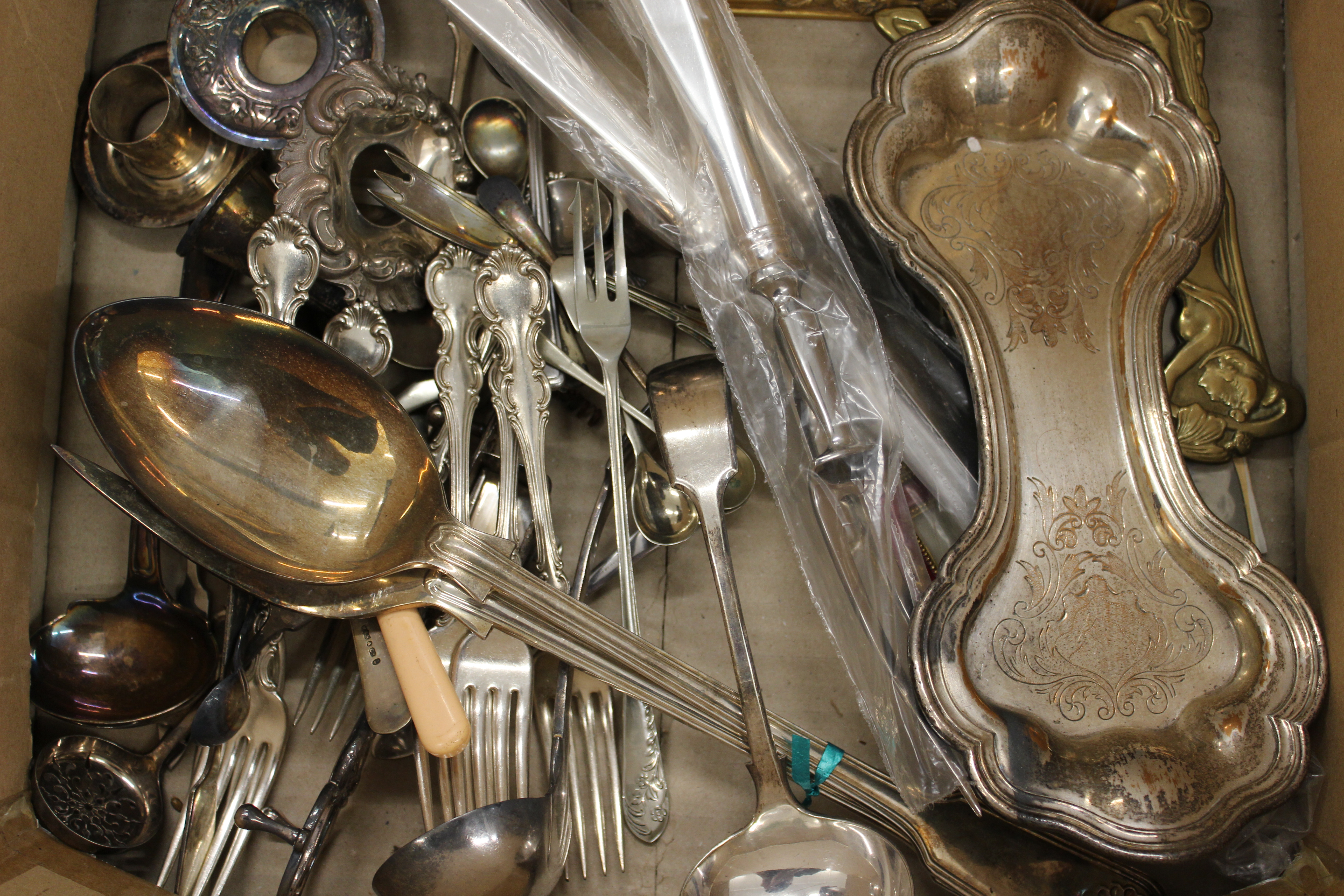 A quantity of various silver plate, metalware, etc. - Bild 5 aus 5
