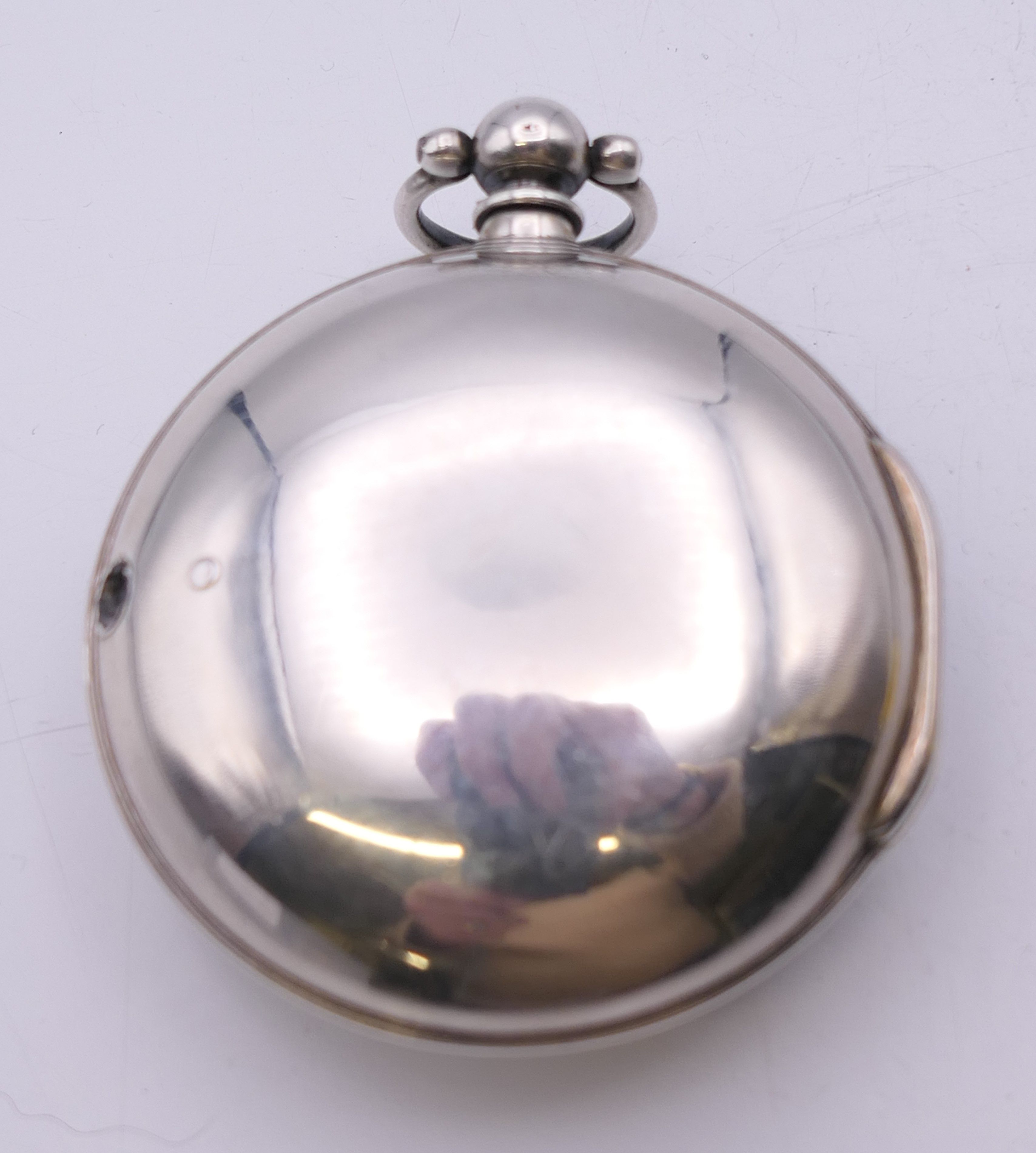 A silver pair cased pocket watch, Thomas Webb Watchmaker, William Russell case, - Image 3 of 11
