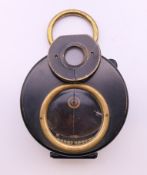 A Negretti and Zambra compass. 5 cm diameter.