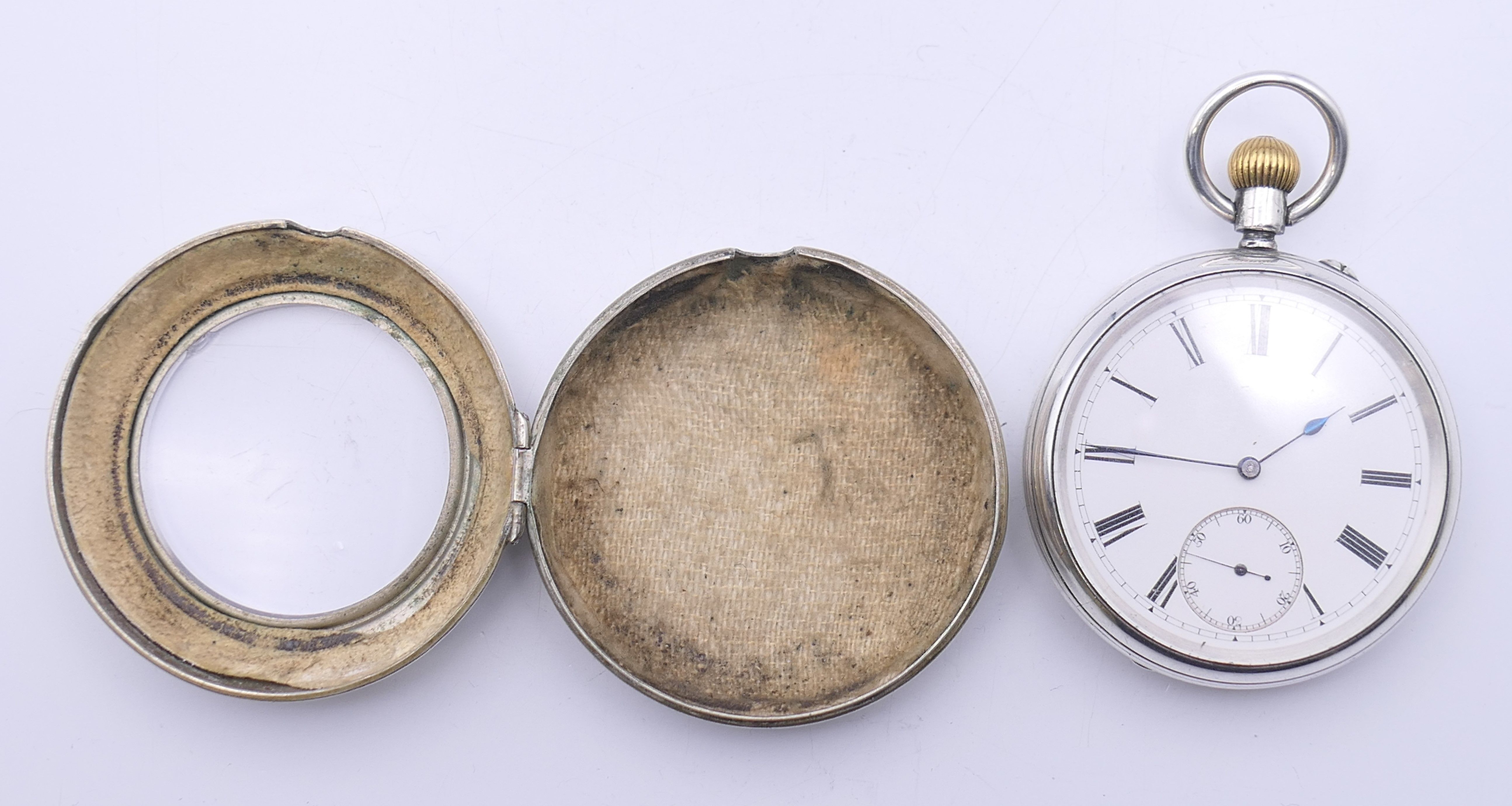 A Sir John Bennett Ltd silver pair cased pocket watch, inscribed maker to the Royal Observatory, - Image 3 of 9