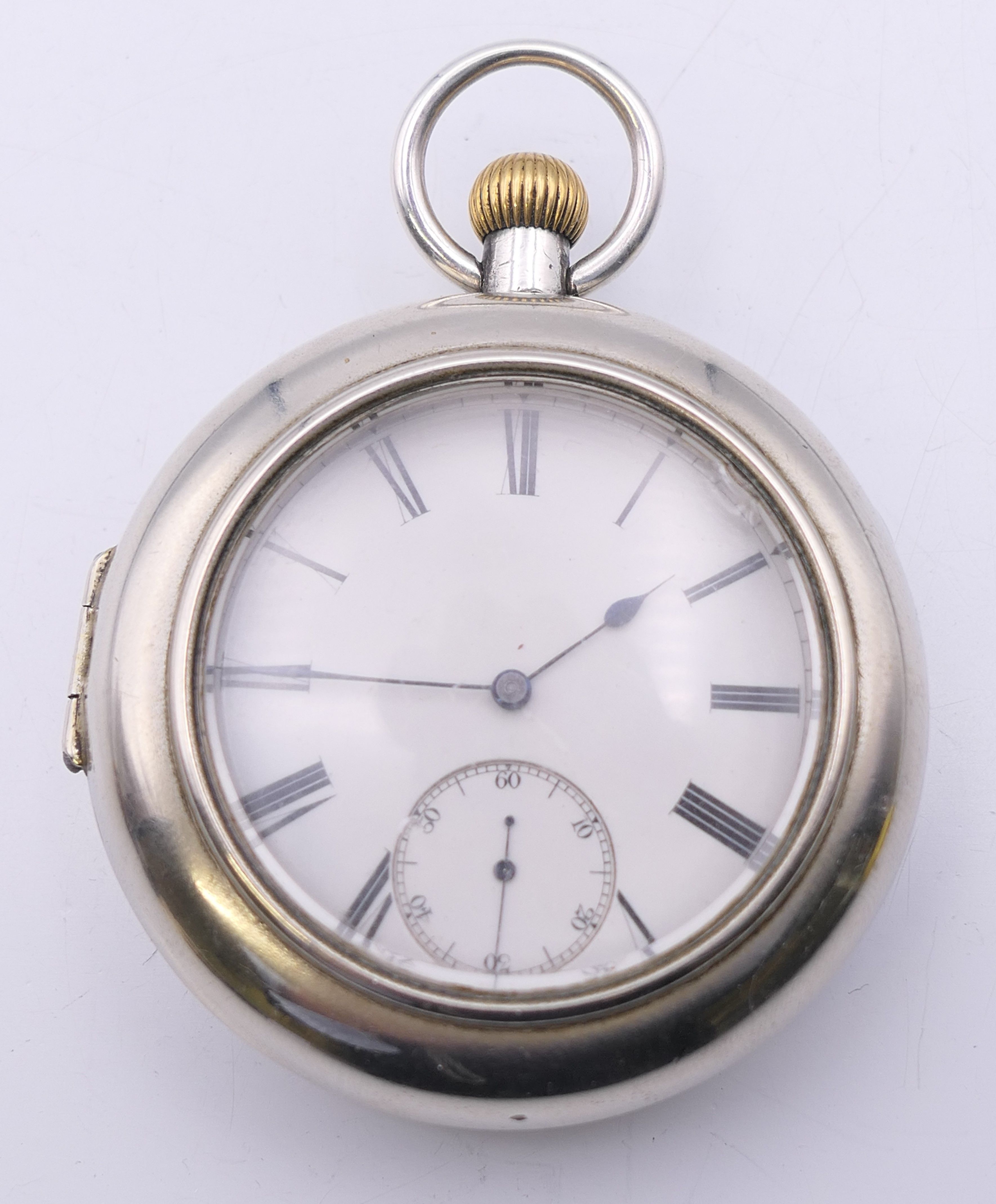 A Sir John Bennett Ltd silver pair cased pocket watch, inscribed maker to the Royal Observatory,