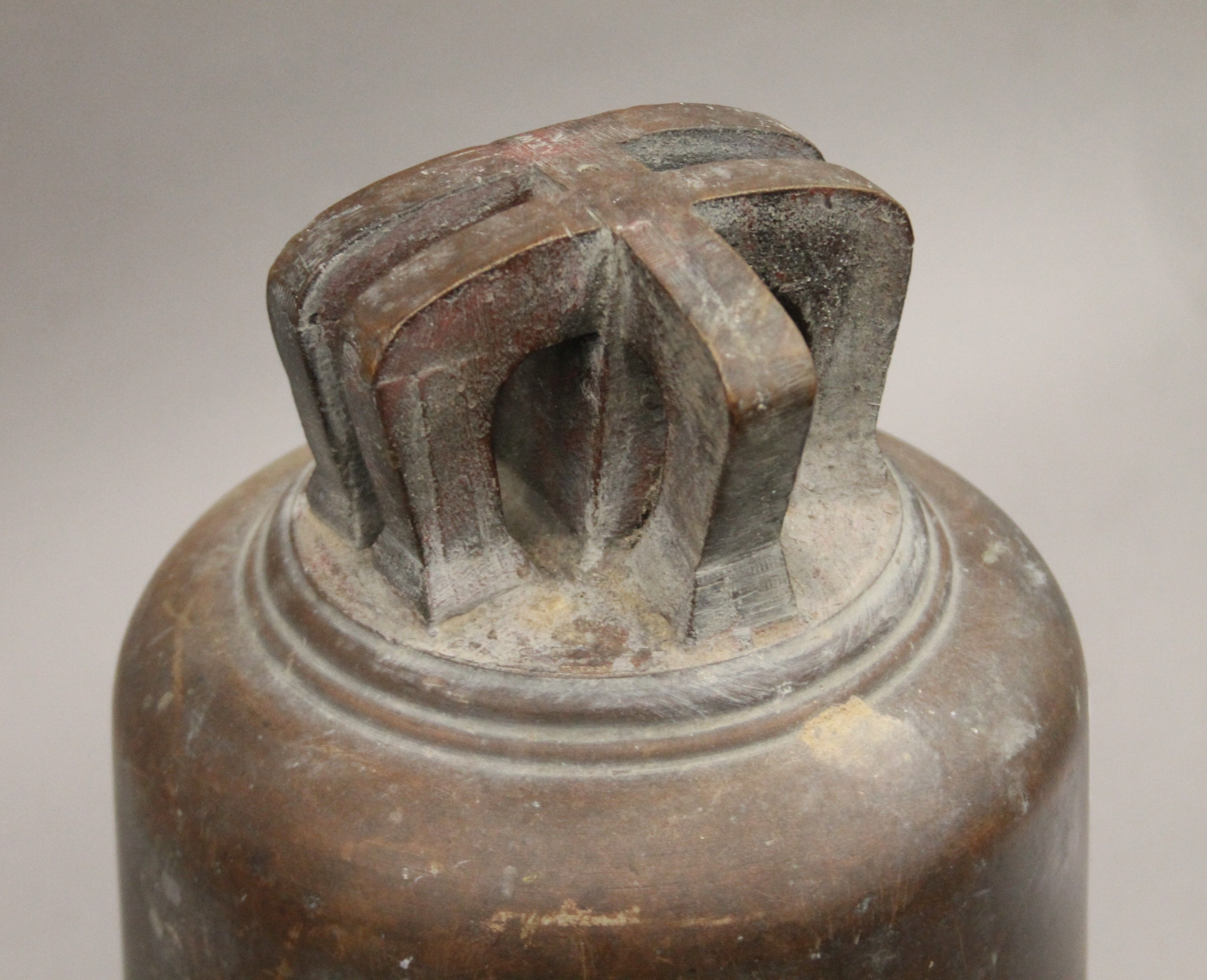 An RAF scramble bell, stamped A.M 1940. 30 cm high. - Image 4 of 11