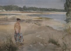 SIR WILLIAM RUSSELL FLINT, limited edition print, numbered 778/850, framed and glazed. 70 x 54 cm.