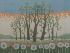 IVAN RABUZIN (1921-2008) Croatian, Springtime, limited edition print,