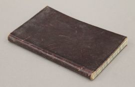 Notes on the Management of the Homing Pigeon (1891), handwritten book. 11.5 cm wide.