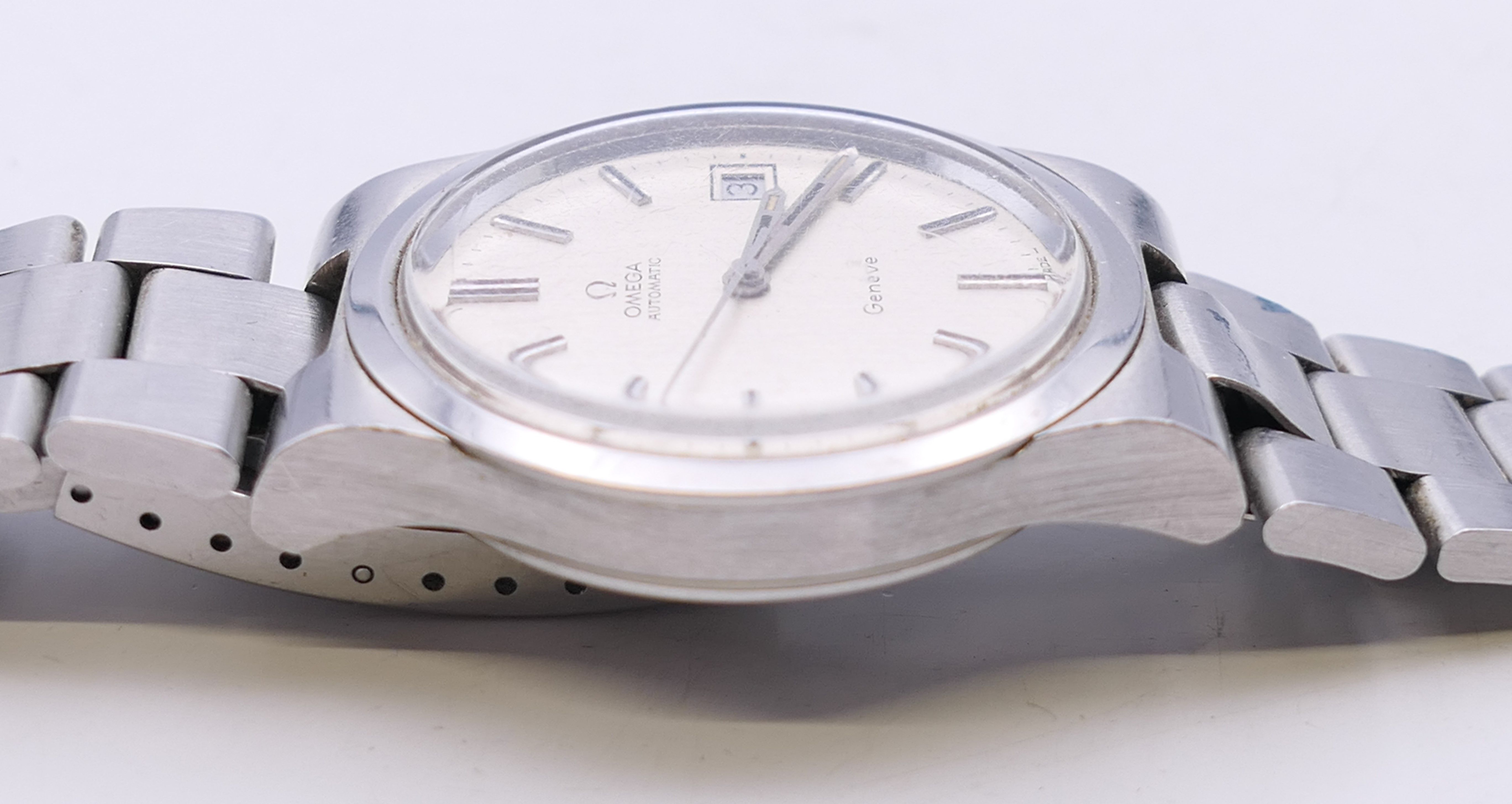 An Omega Automatic gentleman's wristwatch. 3.5 cm wide. - Image 3 of 7