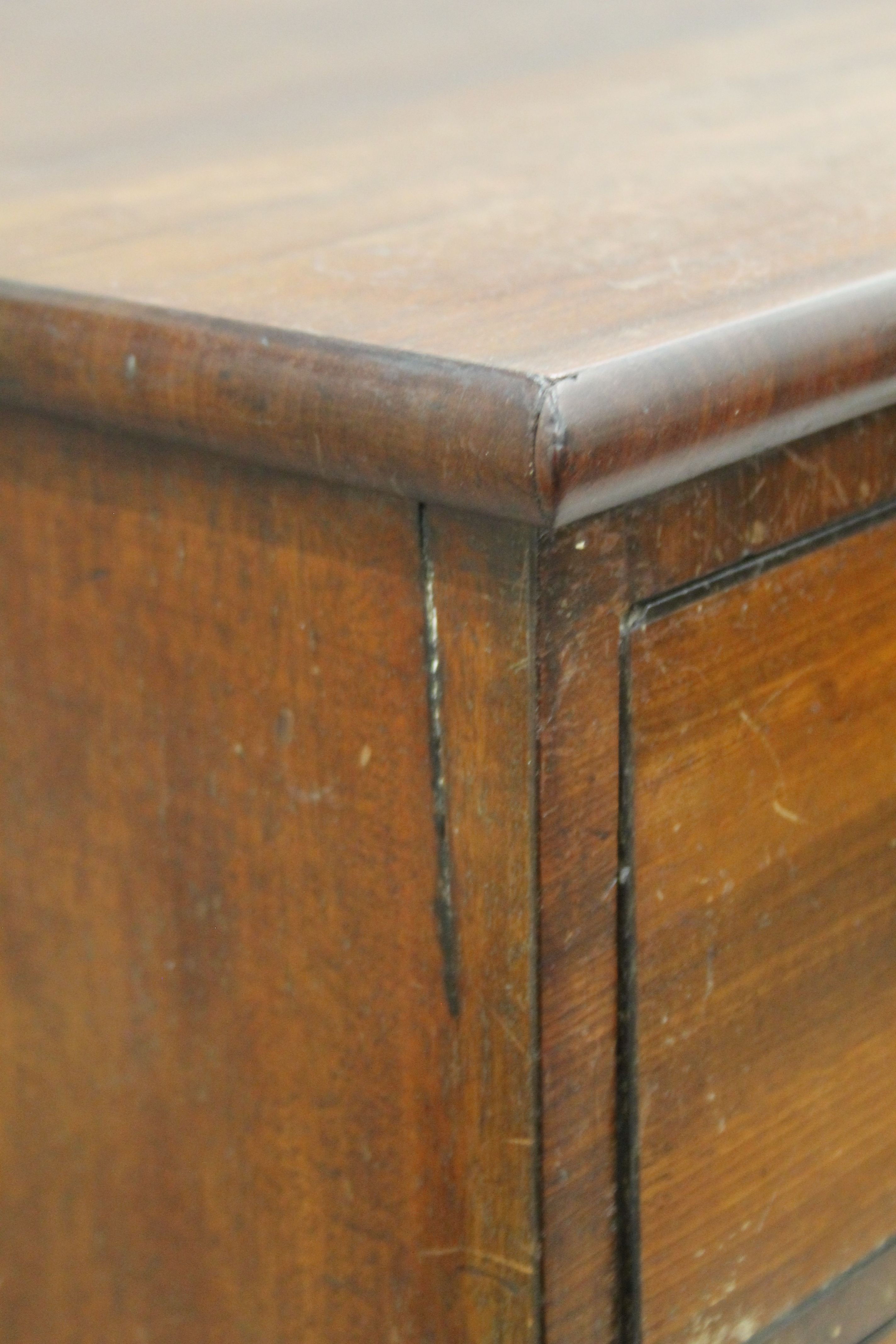 A 19th century mahogany chest of drawers. 104 cm wide. - Image 10 of 12