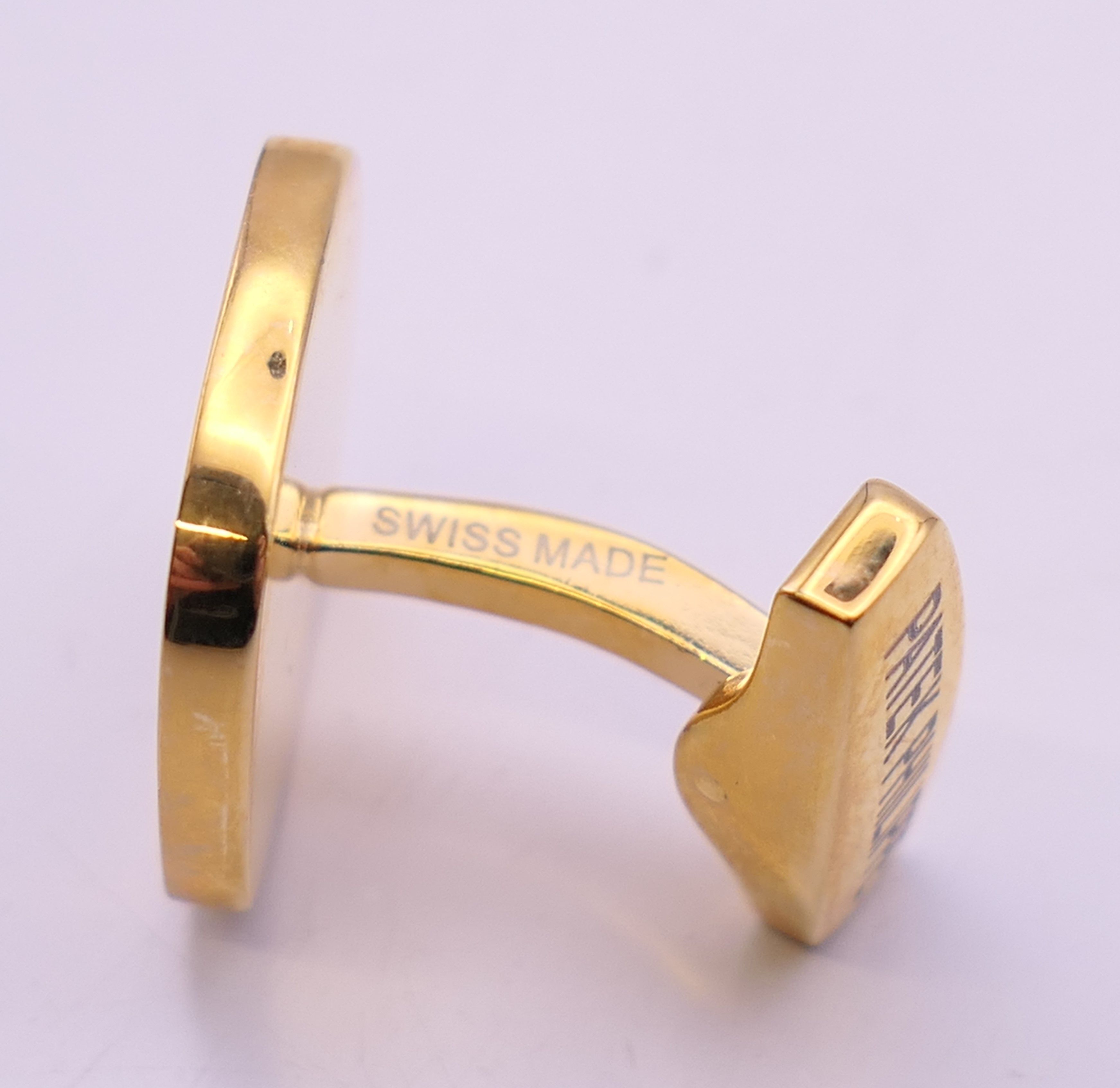 Two pairs of boxed Patek Philippe cufflinks, in Penrose of London boxes. - Image 10 of 11
