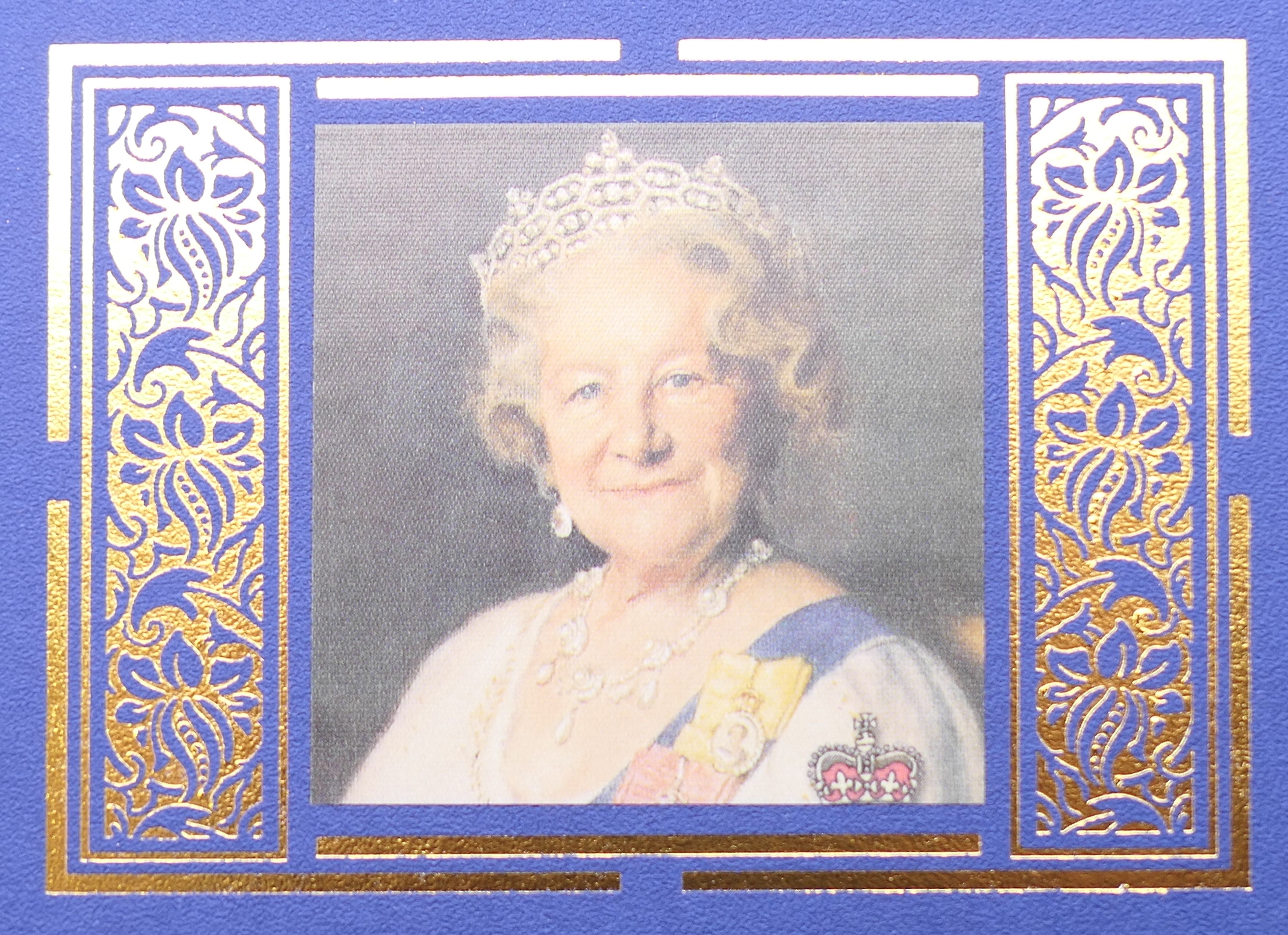 A limited edition sovereign cover, numbered 274/1000, ''HM Queen Elizabeth, The Queen Mother'', - Image 3 of 5