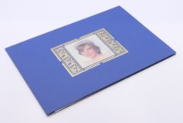 A limited edition sovereign cover, numbered 1481/2000, ''Diana Princess of Wales'',