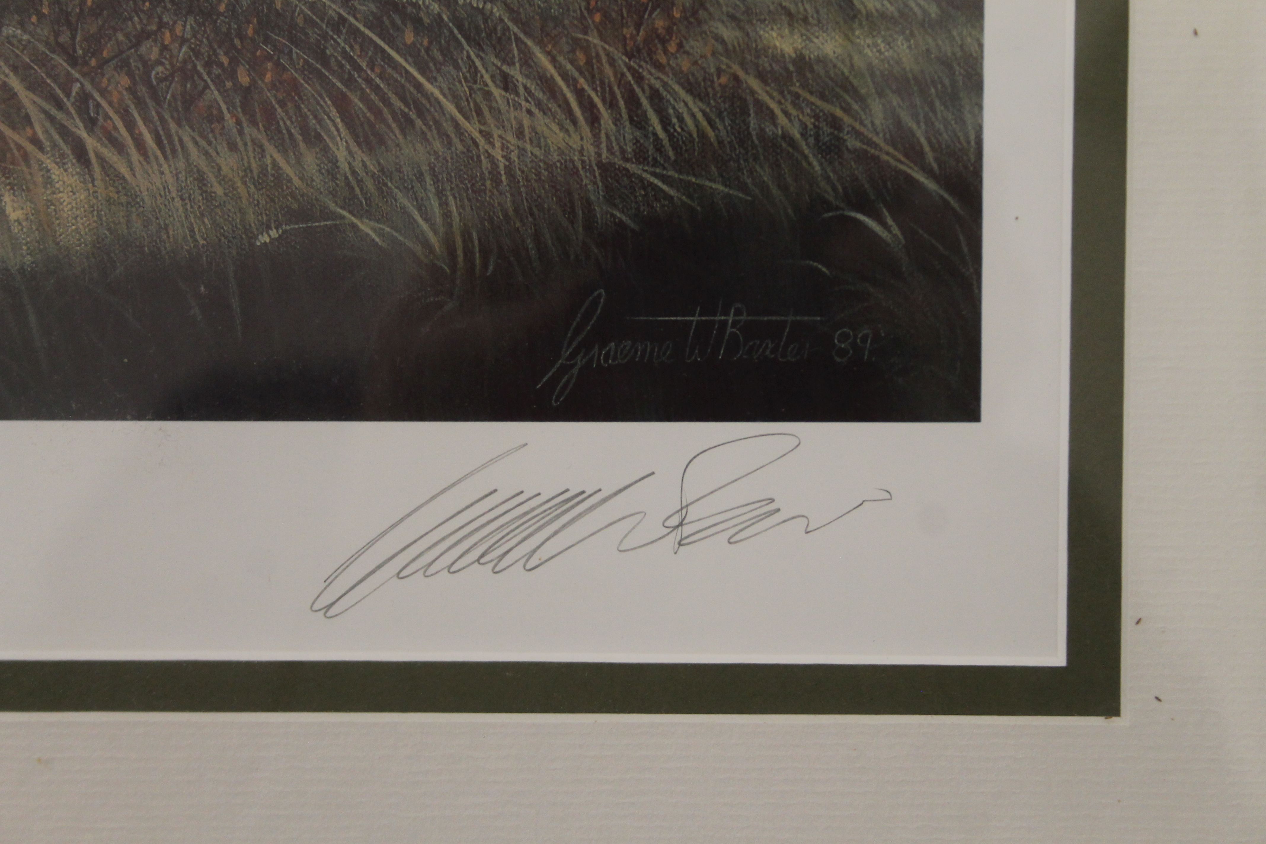 A limited edition print of Muirfield Scotland by Graeme W Baxter, signed in pencil to the margin, - Image 4 of 5