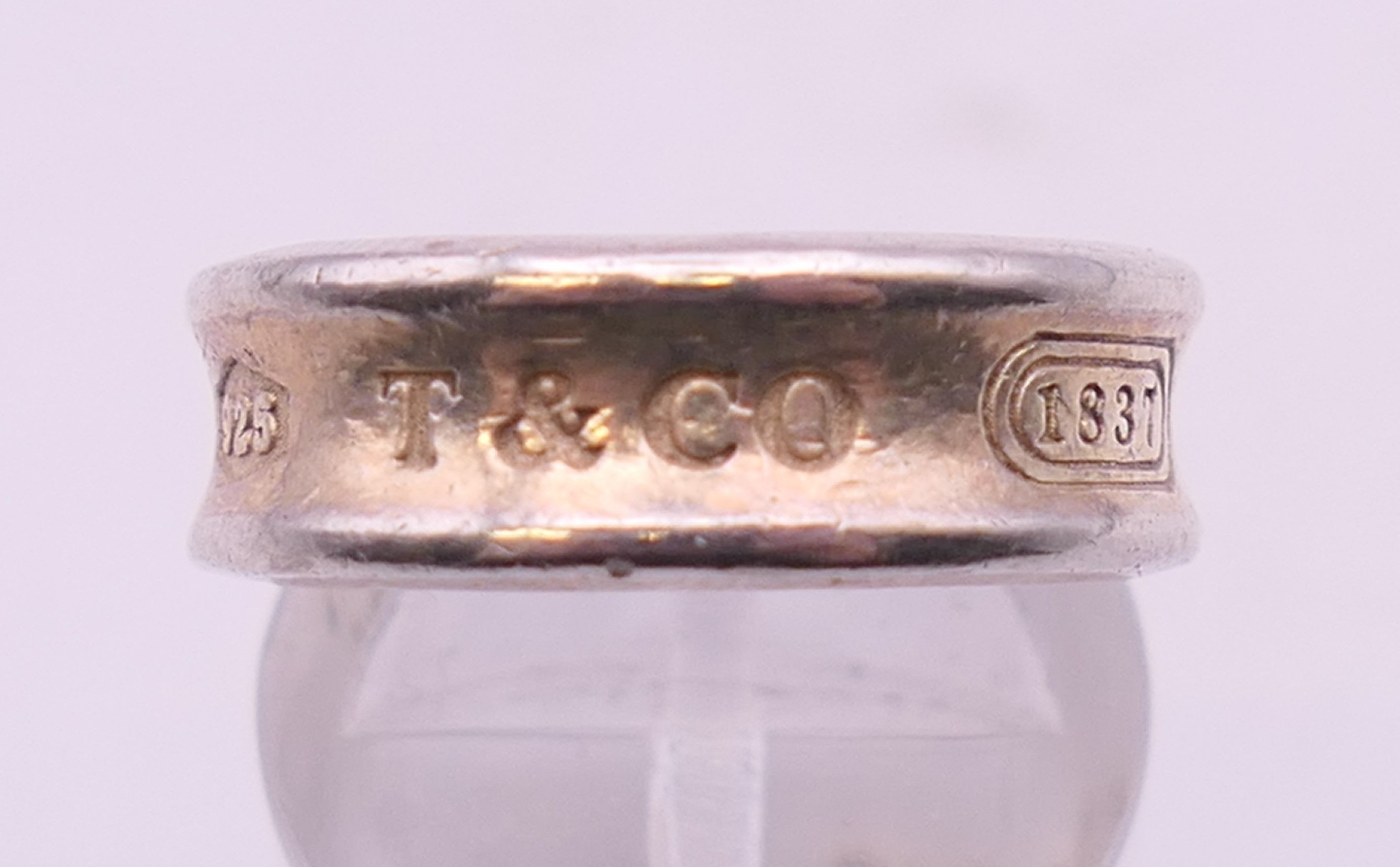 A Tiffany & Co 160 Years Commemorative silver ring. Ring size L. - Bild 2 aus 6