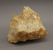 A large calcite specimen. 22 cm high.
