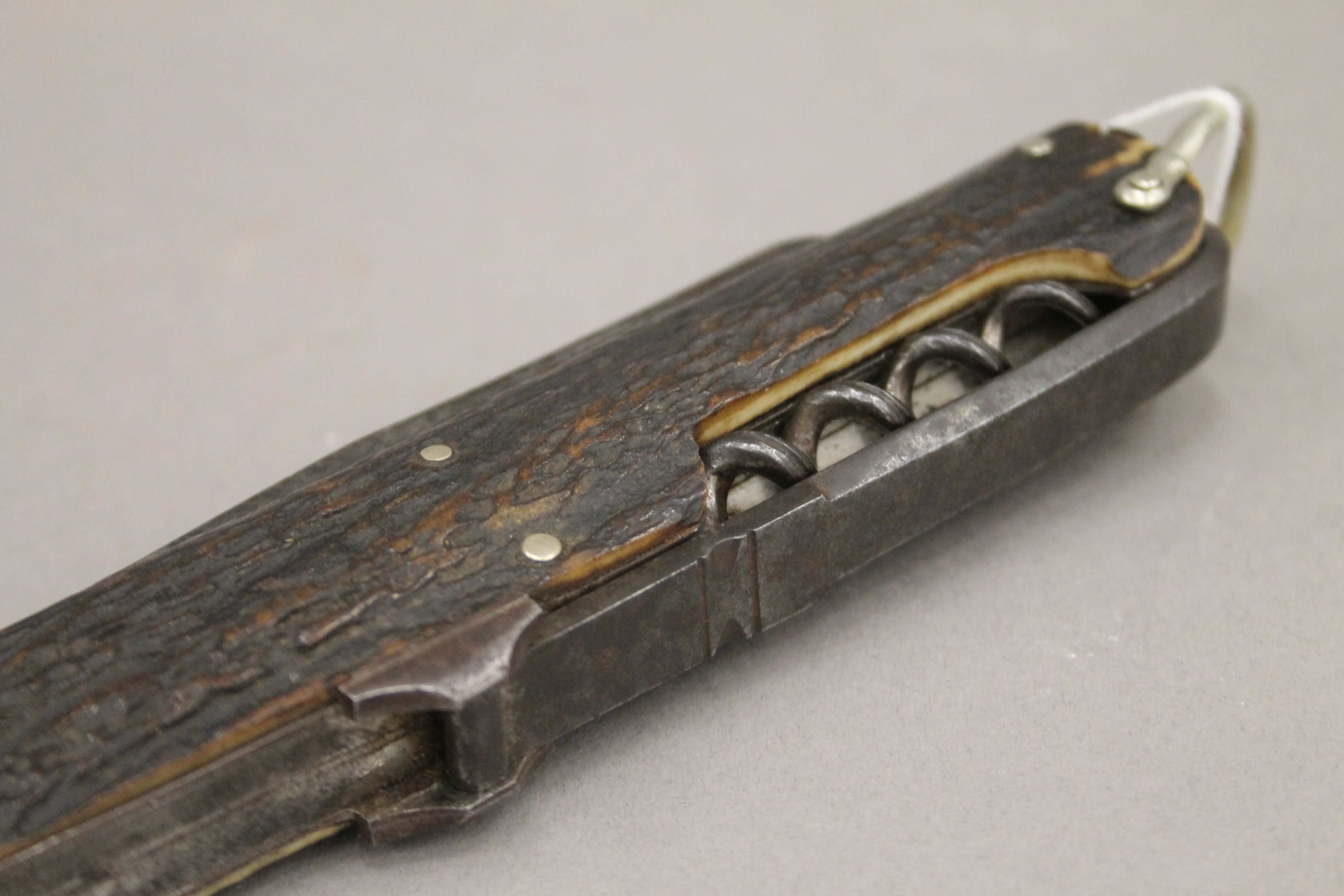 A large and rare Cavendish knife by Butler. 29.5 cm long open. - Image 6 of 6