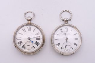 A J Wilkie Morris of Faversham Royal Naval Timekeeper silver pocket watch,