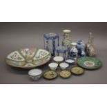 A quantity of Chinese and Japanese porcelain, etc.
