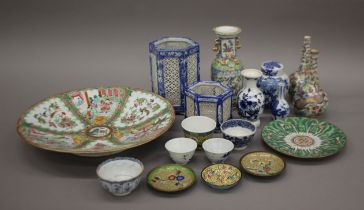 A quantity of Chinese and Japanese porcelain, etc.