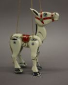 A vintage Muffin the Mule toy. 14.5 cm long.