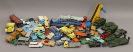 A quantity of various die cast toys.
