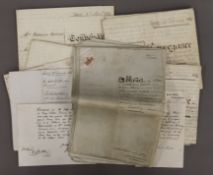 A collection of deeds and other papers relating to Gedney Drove End, Lincolnshire.