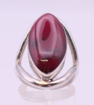 A dress ring. Ring size N/O.
