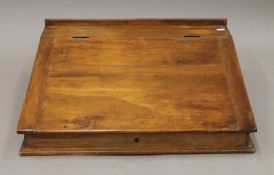 A 19th century clerk's writing slope. 60 cm wide.