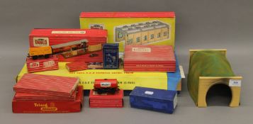 A quantity of Hornby Dublo model railways, etc.