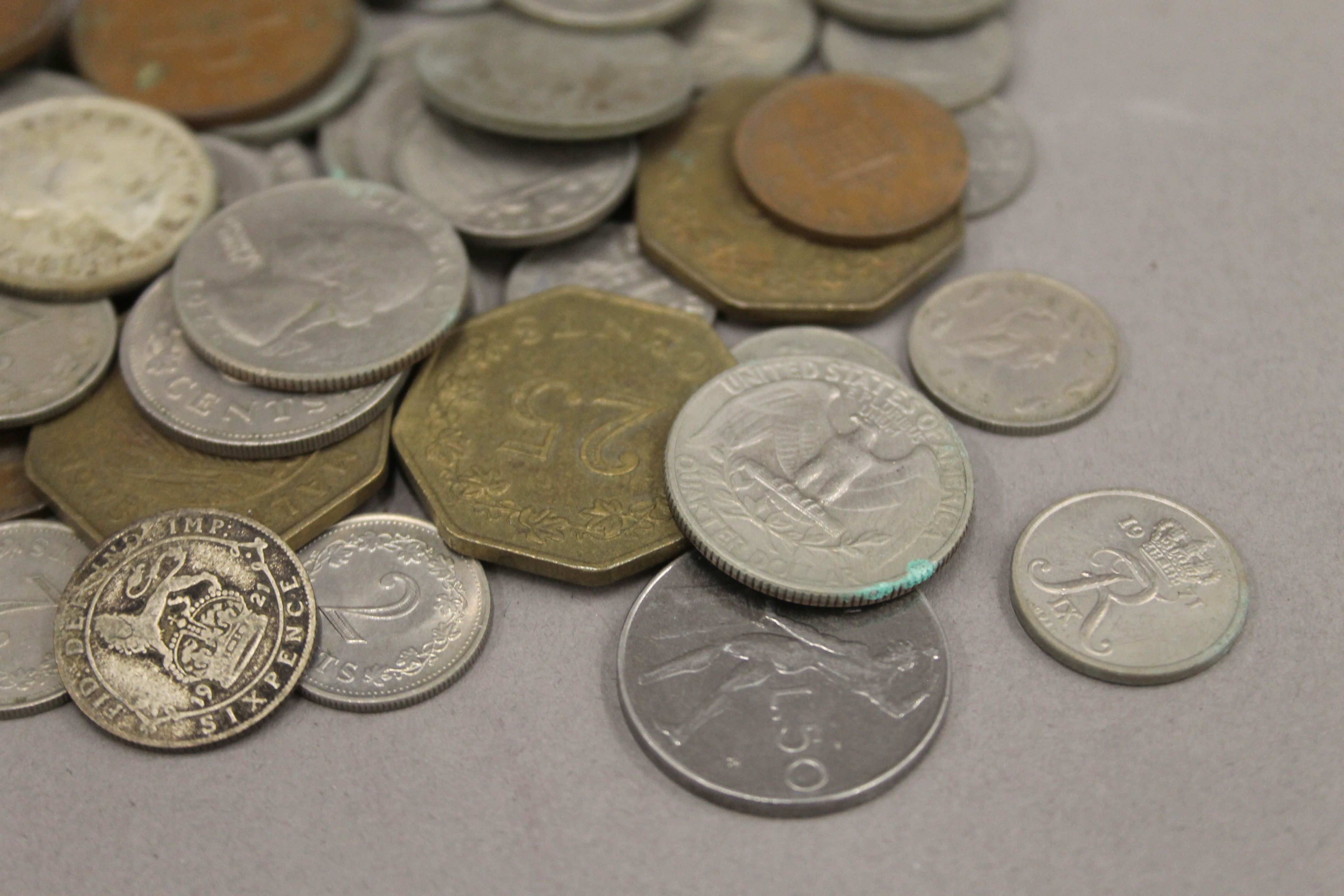 A quantity of various coins and medallions. - Image 15 of 15