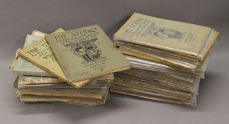 A quantity of early 19th century The Studio Illustrated Magazine of Fine and Applied Art.