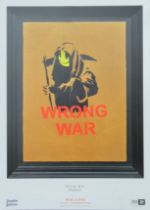 BANKSY (born 1974) British, Wrong War,