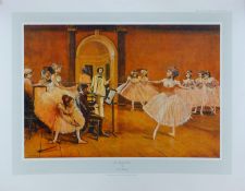 KEATING, TOM (1917-1984) British (AR), The Dancing Class, a signed limited edition print on card,