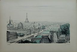 NALY, ROBERT (1900-1983) French, Paris, a signed limited edition lithographic print,