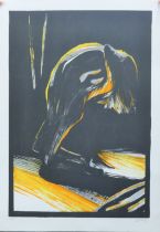 DUNKLEY, SUE (born 1942) British, Nude, a signed limited edition lithographic print on card,