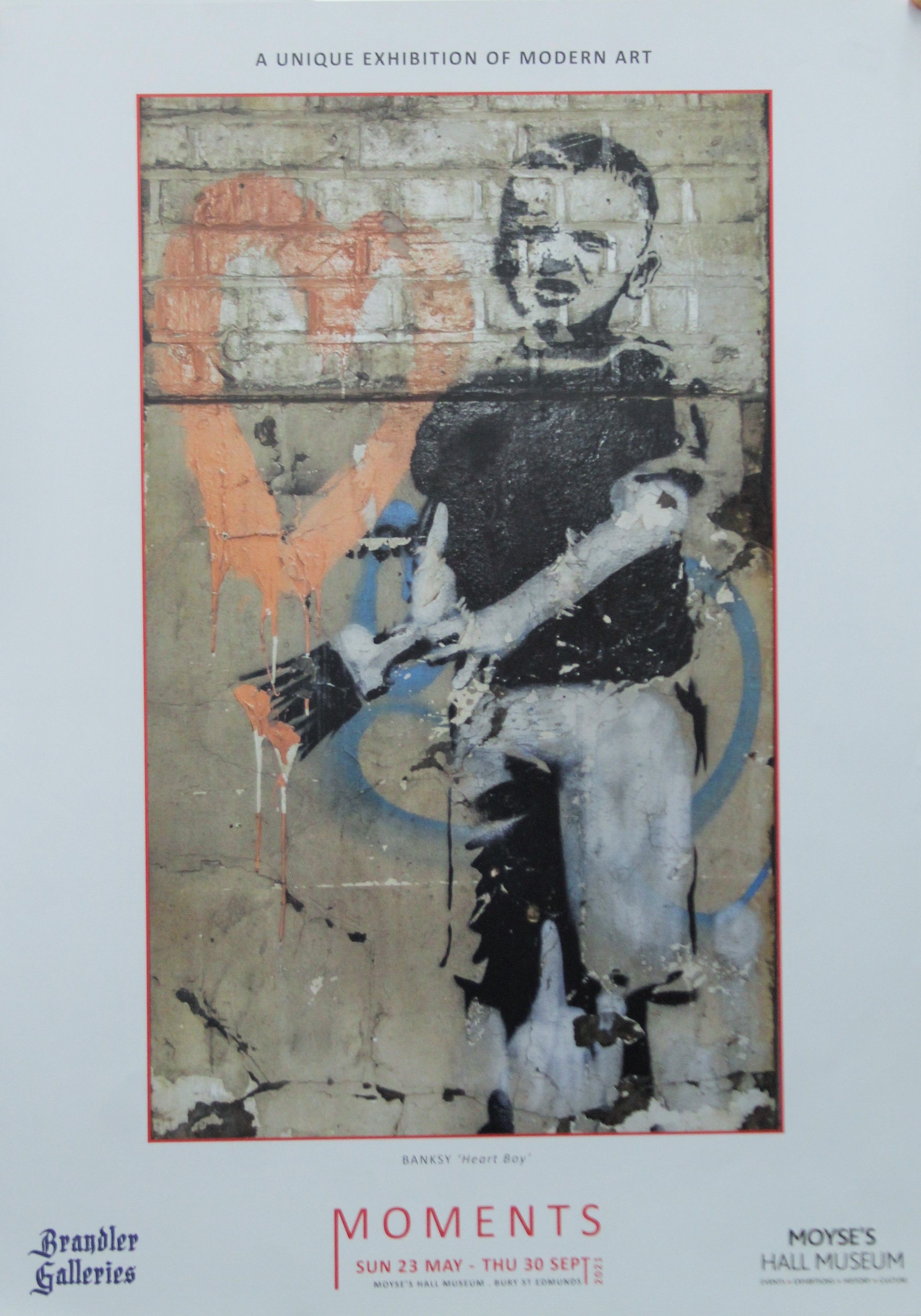 BANKSY (born 1974) British, Heart Boy,