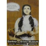 Banksy Versus Bristol Museum exhibition poster June 13th -August 31st 2009,