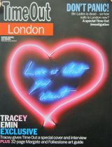 EMIN, TRACEY CBE RA (born 1963) British (AR), Time Out London, Love is What You Want,