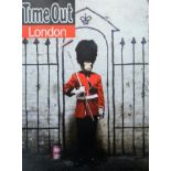 BANKSY (born 1974) British, Self Portrait, Time Out London, a print on paper. 50 x 68 cm.