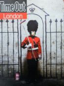 BANKSY (born 1974) British, Self Portrait, Time Out London, a print on paper. 50 x 68 cm.