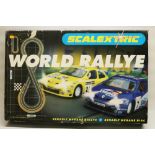 Hornby Scalextric C1018 Renault Megane World Rallye, appears complete, untested