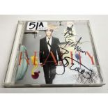 David Bowie signed Reality (2003) CD album