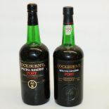 2x 1 litre Cockburn's special reserve port