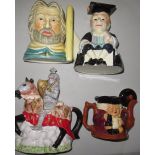 Large collection of Toby Jugs and German Stone wear tankards (2)