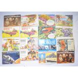 Large collection of trade and cigarette card albums by Brooke Bond, Wills Cigarettes, Doncella