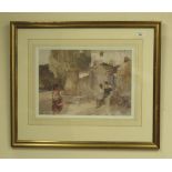 William Russell Flint, print depicting three young ladies, W39cm H27cm