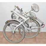 1980s Raleigh Compact folding bike in fair used condition, everything appears present, brakes and