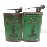 Raleigh Bicycle Lubricating Oil oval cans (2)