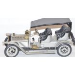 Mamod live steam model car modelled on a 4-seater Rolls-Royce Silver Ghost, L41cm