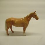 Bedwick Racehorse 2nd version, in chestnut No 702 H17.5 cm